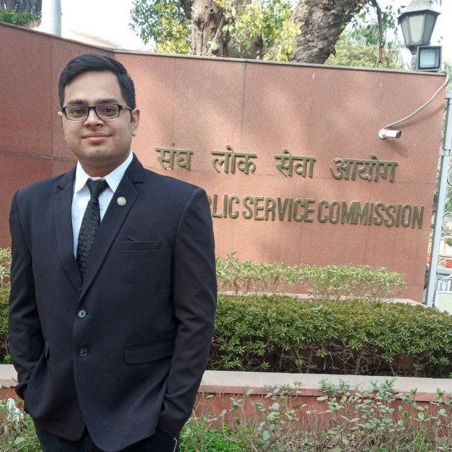 At UPSC, New Delhi — qualified UPSC Geoscientist 2022 Mains.